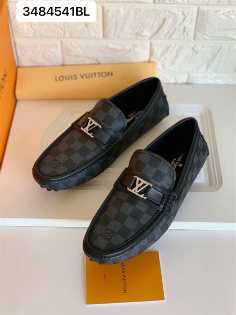 louis vuitton checkered loafers|louis vuitton men loafer.